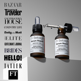 Product image of Dr Sebagh Serum Repair, a hyaluronic acid and peptide serum designed to hydrate, plump and repair skin