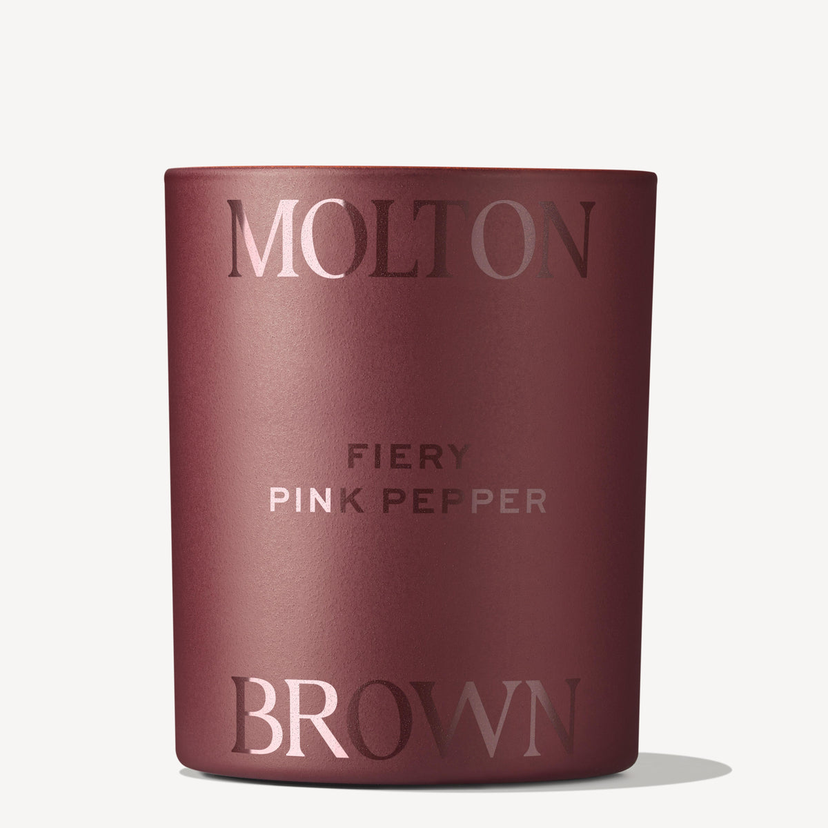 Fiery Pink Pepper Scented Candle Limited Edition Design 190g — 1