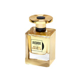 Golden Serenade estratto di profumo, fragranza legnosa orientale unisex ispirata al jazz e allo swing anni ’40 – Jusbox