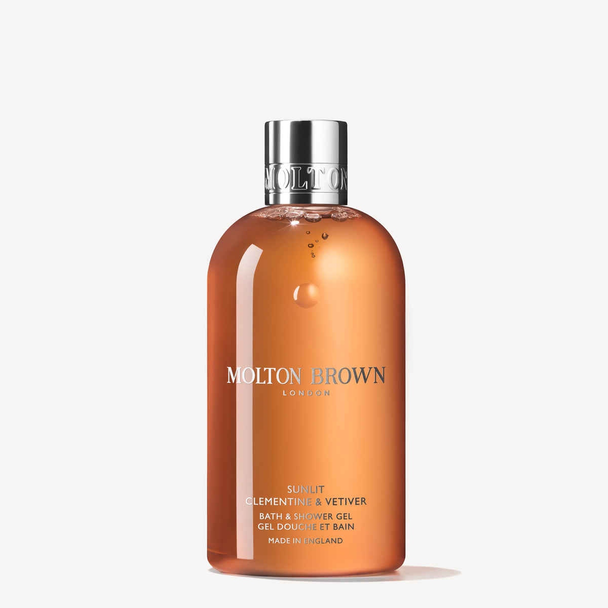 Sunlit Clementine & Vetiver Bath & Shower Gel 300ml — 1
