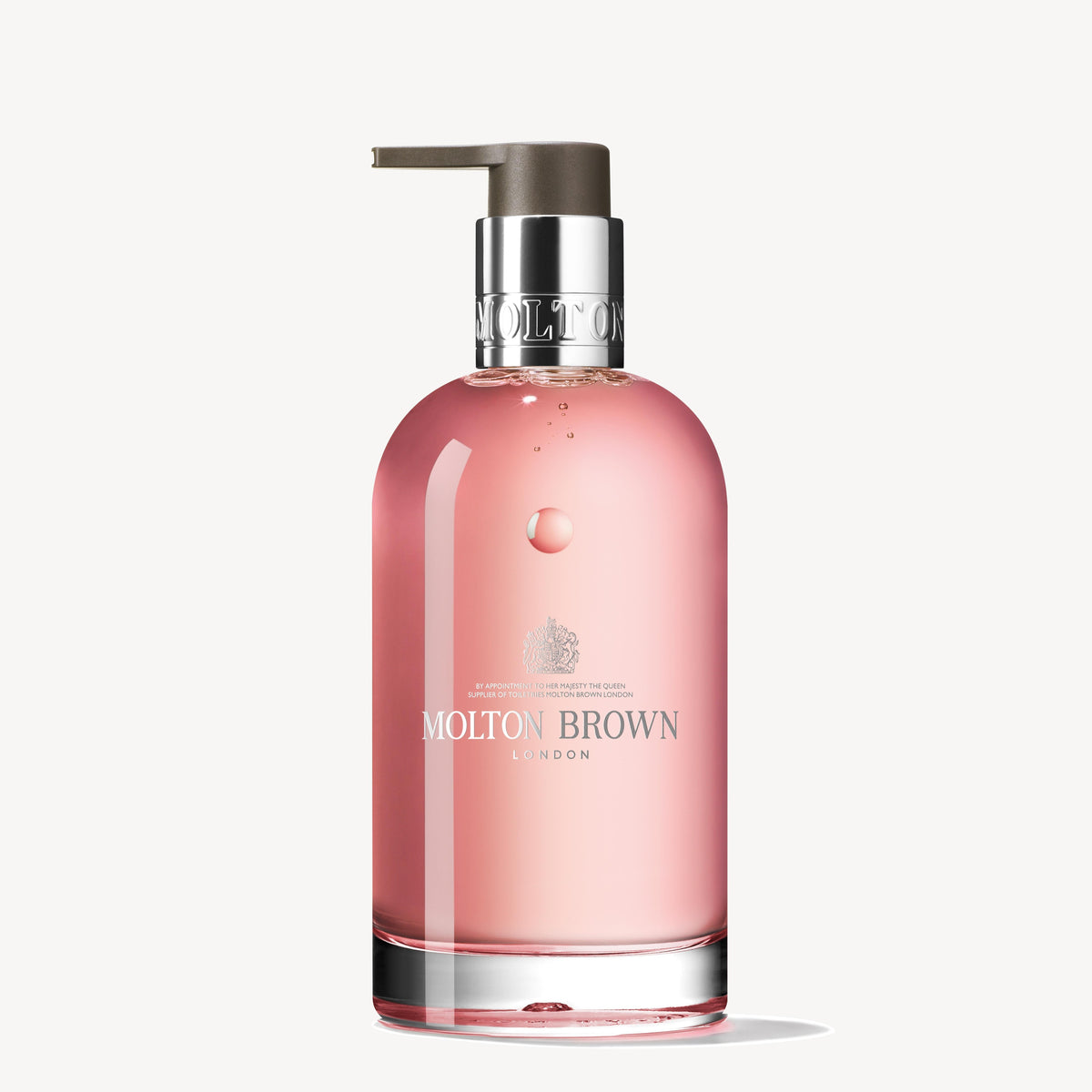 Delicious Rhubarb & Rose Fine Liquid Hand Wash Glass Bottle 200ml — 1