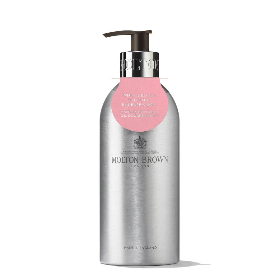 Delicious Rhubarb & Rose Navulbare Fles