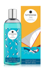 Vela doccia shampoo idratante vegano con acqua di mare