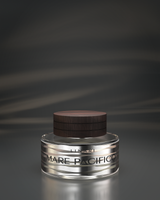LINARI MARE PACIFICO Eau de Parfum im Flakon aus französischem Schwerglas mit Wellenmuster aus 21-karätigem Platin und Holzkappe